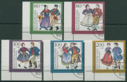 Bund 1993 Deutsche Trachten 1696/00 Ecke 3 Gestempelt (E2181) - Oblitérés
