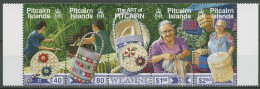 Pitcairn 2002 Kunsthandwerk Korbflechterei 619/22 ZD Postfrisch (C40524) - Pitcairneilanden