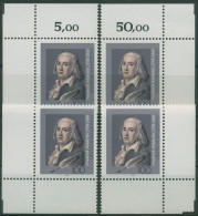 Bund 1993 Dichter Friedrich Hölderlin 1681 Alle 4 Ecken Postfrisch (E2145) - Neufs