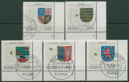 Bund 1994 Bundesländer Wappen Formnummer 1712/16 Ecke 4 FN 2 Gestempelt (E2219) - Used Stamps