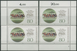 Bund 1993 Galopprennbahn Hoppegarten Berlin 1677 Alle 4 Ecken Postfrisch (E2138) - Unused Stamps