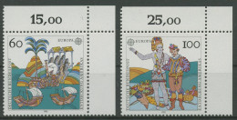 Bund 1992 Europa CEPT Entdeckung Amerikas 1608/09 Ecke 2 Postfrisch (E2001) - Unused Stamps