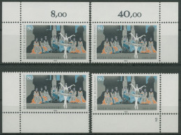 Bund 1993 Schwanensee Peter Tschaikowski 1702 Alle 4 Ecken Postfrisch (E2185) - Unused Stamps