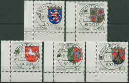 Bund 1993 Wappen Der Bundesländer 1660/64 Ecke 3 Mit TOP-Stempel (E2113) - Gebraucht