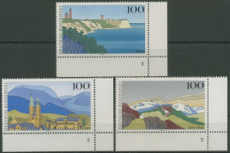 Bund 1993 Rügen Harz Rhön Formnummer 1684/86 Ecke 4 FN 2 Postfrisch (E2153) - Unused Stamps