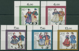 Bund 1993 Deutsche Trachten 1696/00 Ecke 1 Gestempelt (E2177) - Gebraucht