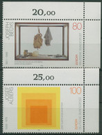 Bund 1993 Europa CEPT Zeitgenössische Kunst 1673/74 Ecke 2 Postfrisch (E2124) - Unused Stamps