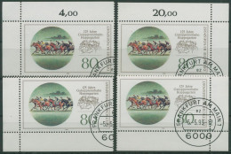 Bund 1993 Galopprennbahn Hoppegarten Berlin 1677 Alle 4 Ecken Gestempelt (E2140) - Gebraucht