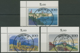 Bund 1993 Landschaften Rügen Harz Rhön 1684/86 Ecke 1 TOP ESST Berlin (E2154) - Used Stamps