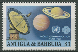 Antigua Und Barbuda 1983 Weltkommunikationsjahr Planeten 712 Postfrisch - Antigua Y Barbuda (1981-...)
