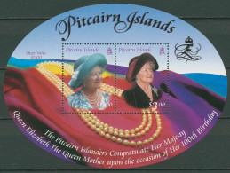 Pitcairn 2000 100. Geb. Königinmutter Elisabeth Block 26 Postfrisch (C40519) - Pitcairninsel