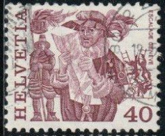 Suisse 1979 Yv. N°1037 - Coutumes Populaires - L'escalade De Genève - Oblitéré - Used Stamps