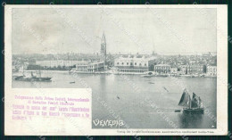 Venezia Città Telegramma Prima Società Cartoline Postali Cartolina RT7155 - Venezia (Venice)