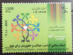 Iran 2009, 60 Years Of The Universal Declaration Of Human Rights, MNH Single Stamp - Irán