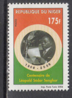 2006 Niger SENGHOR  Complete Set Of 1 MNH  **DIFFICULT** - Niger (1960-...)