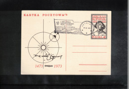 Poland / Polska 1972 Astronomy - 500th Anniversary Of The Birth Of Nicolaus Kopernicus - Ship Kopernik - Astronomy