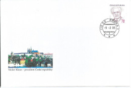 FDC 426 Czech Republic President Vaclav Klaus 2005 - FDC