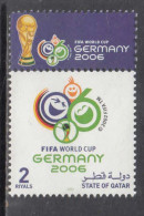 2006 Qatar World Cup Football  Complete Set Of 1 MNH - Qatar