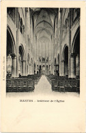 CPA Mantes Interieur De L'Eglise (1401948) - Mantes La Jolie