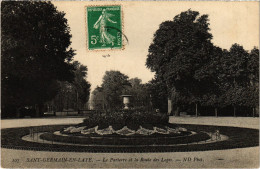CPA St Germain En Laye Le Parterre Et Route Des Loges (1401728) - St. Germain En Laye