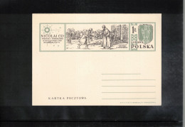 Poland / Polska 1973 Astronomy - 500th Anniversary Of The Birth Of Nicolaus Kopernicus Interesting Postcard - Astronomie