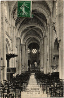 CPA Poissy Eglise Notre Dame La Nef (1402445) - Poissy