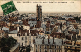 CPA Mantes Quartier De La Tour St Maclou (1402098) - Mantes La Jolie