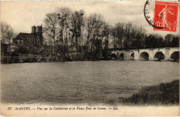 CPA Mantes Vue Sur La Cathedrale (1402041) - Mantes La Jolie