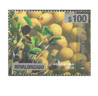 #75345 ARGENTINA 2023 NEW EMERGENCY OVERPRINTED REVALORIZADO DEFINITIVES 100 Ps AGRICULTURE SOJA MNH - Unused Stamps