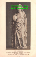 R407951 Victoria And Albert Museum. St. Barbara. Statuette In Alabaster - Welt