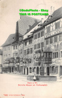 R407958 Stein A. Rh. Bemalte Hauser Am Rathausplatz. Photoglob. 7491. 1906 - Welt
