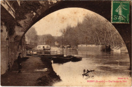 CPA Poissy Une Arche Du Pont (1402479) - Poissy