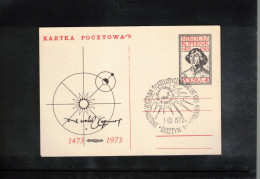 Poland / Polska 1972 Astronomy - 500th Anniversary Of The Birth Of Nicolaus Kopernicus - Philatelic Exhibition - Sterrenkunde
