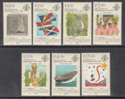 2006 Seychelles Independence Anniversary Flags Ships Education Complete Set Of 7 MNH - Seychelles (1976-...)