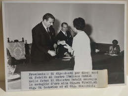 Foto PINETO SCERNE (Teramo)  Inaugurazione Centro Italiano Mobili, Mostre, Posa Prima Pietra Albergo, 7 Ottobre 1967. - Europe