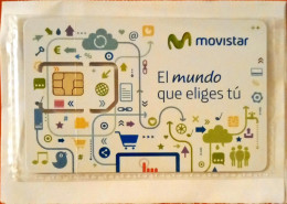 Movistar Gsm Original Pochette Chip Sim Card - Sammlungen