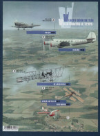 Belgique, België, **, Yv F 4559, Mi BL 200 , AFA A4694, BE BL235, Avions, - 2002-… (€)