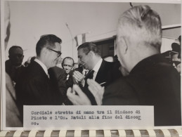 Foto PINETO SCERNE (Teramo)  Inaugurazione Centro Italiano Mobili, Mostre, Posa Prima Pietra Albergo, 7 Ottobre 1967. - Europe