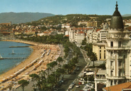 CPM - P - ALPES MARITIMES - CANNES - LA PROMENADE DE LA CROISETTE - VUE GENERALE - Cannes