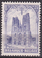 1928 Tuberculoses : Cathedrals St. Gudula Brussels 1,75 + 0,25 Fr. Michel 248 MNH - Neufs