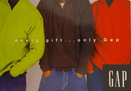 Carte Postale (Tower Records) Every Gift... Only GAP (mode - Vêtements) Men's Pro Fleece Zip-mock - Fashion