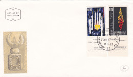 Holocaust And Resistance - 1962 - FDC