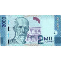 Billet, Costa Rica, 2000 Colones, 2010, 2009-09-02, KM:275, NEUF - Costa Rica