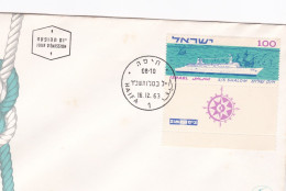 S/S Shalom - 1963 - FDC