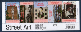 Belgique, België, **, Yv 4749 à 4753, Mi 4816 à 4820, Bel 4770 à 4774, Street Art, - Ongebruikt