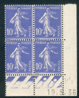 Lot 3892 France Coin Daté N°279 Semeuse (**) - 1930-1939