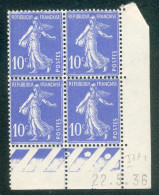 Lot 3896 France Coin Daté N°279 Semeuse (**) - 1930-1939