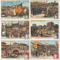 Chromo Liebig Série Compl. De 6 Chromos S_0660 Vues De La Chine 1901 China - Liebig