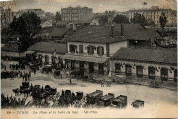 Tunis - La Place Et La Gare Du Sud - Tunesien