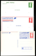 Lot Z169 France 3 Entiers Marianne Briat (**) - Postales Tipos Y (antes De 1995)